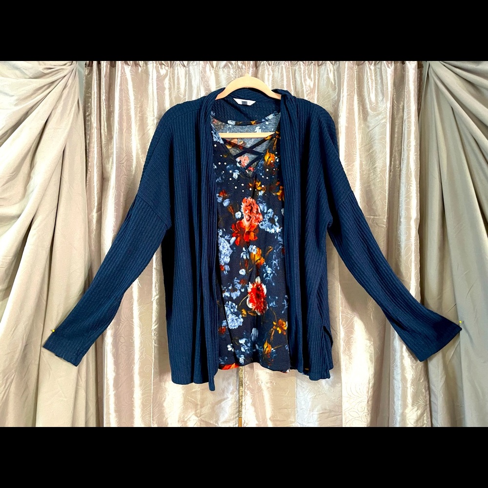 2 pc. Tank and Sweater Jacket